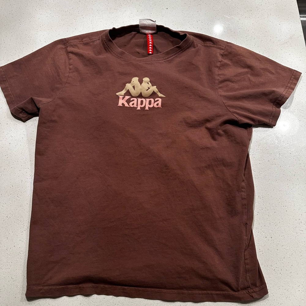 Kappa Chocolate Brown Tee